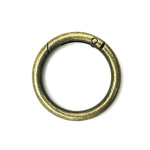 Argolla Resorte Oro Viejo 32 mm