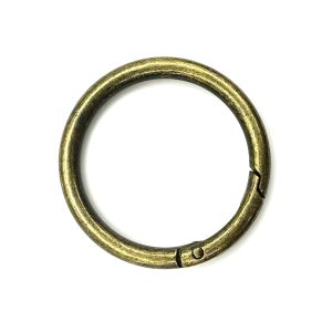 Argolla Resorte Oro Viejo 38 mm