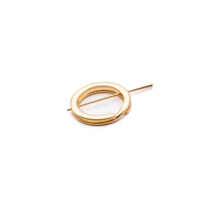 15 mm Argolla llavero Oro