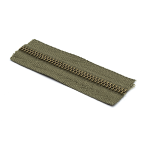 Cierre de metal #5 Bosque Oro viejo