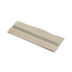 Cierre Metal #5 Hueso 307 Niquel