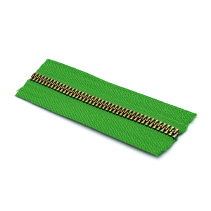 Cierre Resina #5 Manzana Oro