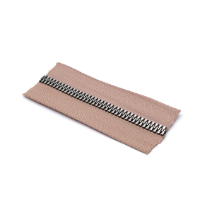 Cierre Resina #5 Rosa palido Niquel