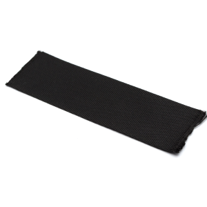Cinta rígida Plana negro 32 mm