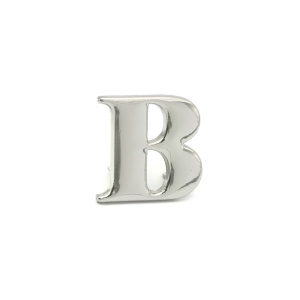 Letra B Niquel 2 cm
