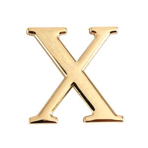 Letra X 3cm