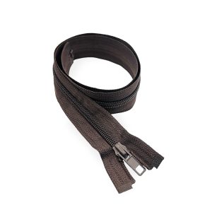 Cierre Nylon #7 café 70 cm