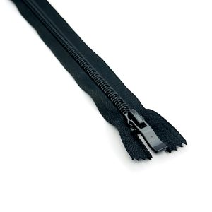 cierre nylon #7 negro de 30 cm