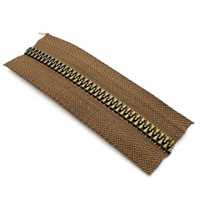 Cierre de Resina #5 Cocoa oro viejo