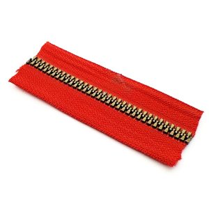 Cierre de Resina #5 Rojo oro viejo