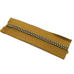 Cierre de Metal #5 Marrón-Oro viejo