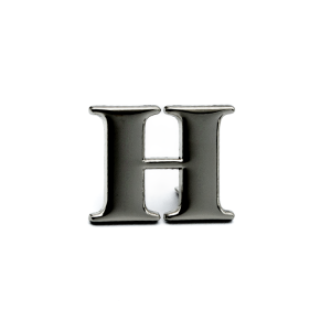 Letra H Pavon 2 cm