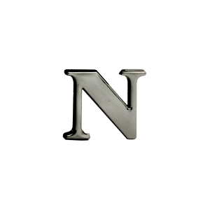 Letra N Pavon 2 cm