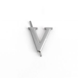 "V" Níquel 3cm
