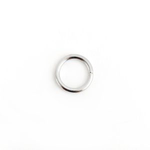 Argolla 10 mm Níquel Cal 2.0 Alambre