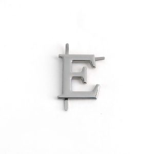 "E" Níquel 3cm