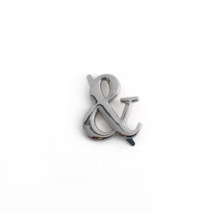 "&" Níquel 3cm