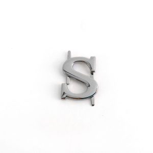 "S" Níquel 3cm