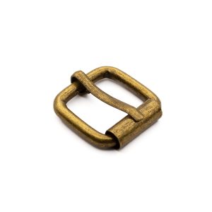 Hebilla Rodillo Oro Viejo 20 mm