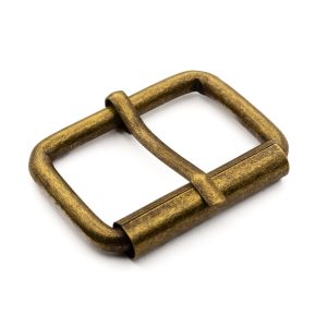 Hebilla Rodillo Oro Viejo 38 mm